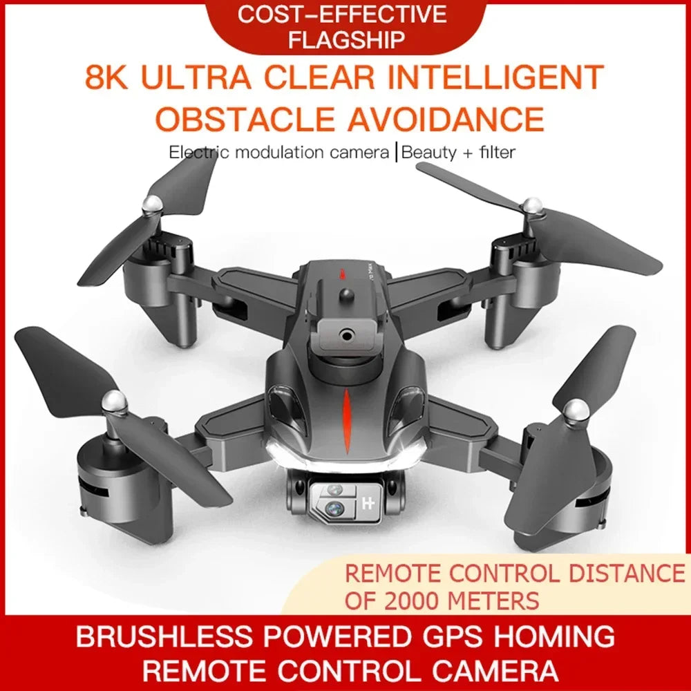 P11s Drone 5000M 8K 5G GPS Drone Professional HD Aerial Photography, RiotNook, Other, p11s-drone-5000m-8k-5g-gps-drone-professional-hd-aerial-photography-1269387102, Drones & Accessories, RiotNook