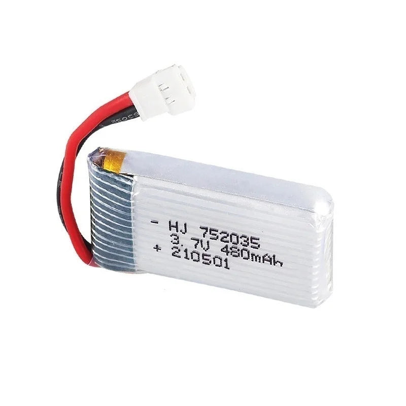 H31 Battery 752035 3.7V 480mAh Rechargeable Lipo Battery For H107 H31, RiotNook, Other, h31-battery-752035-3-7v-480mah-rechargeable-lipo-battery-for-h107-h31-1121321358, Drones & Accessories, RiotNook