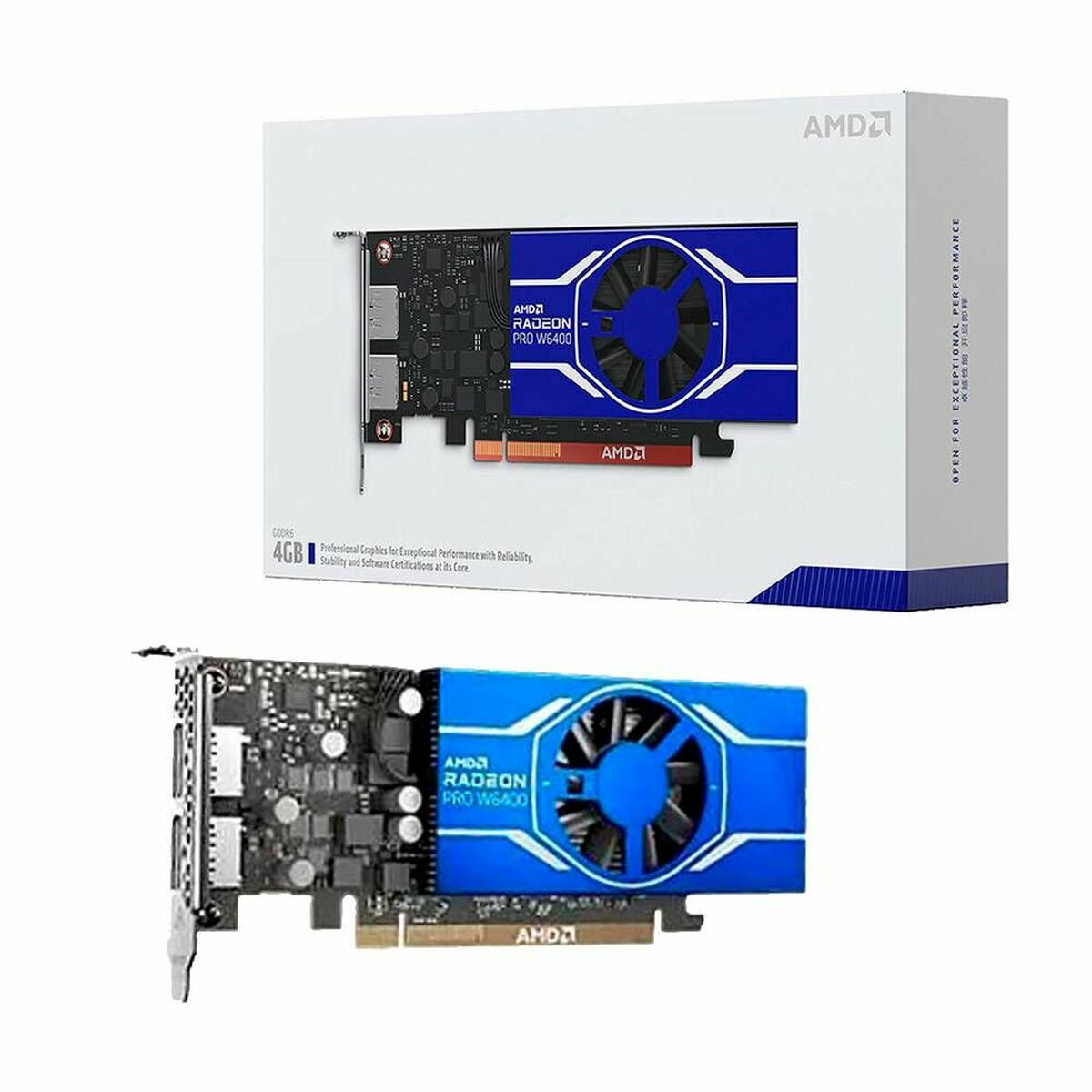 Gaming Graphics Card AMD 100-506189 4 GB GDDR6, AMD, Computing, Components, gaming-graphics-card-amd-100-506189-4-gb-gddr6, Brand_AMD, category-reference-2609, category-reference-2803, category-reference-2812, category-reference-t-19685, category-reference-t-19912, category-reference-t-21360, category-reference-t-25665, computers / components, Condition_NEW, Price_200 - 300, Teleworking, RiotNook