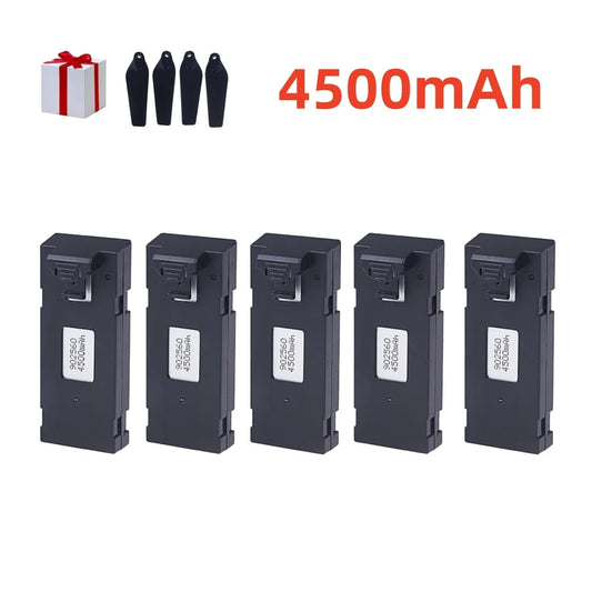 3.7V 4500Mah RC Drone Battery Accessory For E88 E88PRO Ls-E525 E525, RiotNook, Other, 3-7v-4500mah-rc-drone-battery-accessory-for-e88-e88pro-ls-e525-e525-1238502793, Drones & Accessories, RiotNook