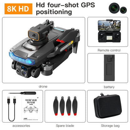 2024newP15 Plus Drone Professional 8K GPS Dual Camera Obstacle, RiotNook, Other, 2024newp15-plus-drone-professional-8k-gps-dual-camera-obstacle-822986083, , RiotNook