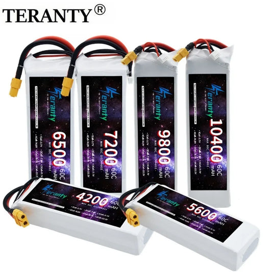 11.1V Lipo Battery For Drone RC Car Helicopter 3S 60C 4200mAh 5200mAh