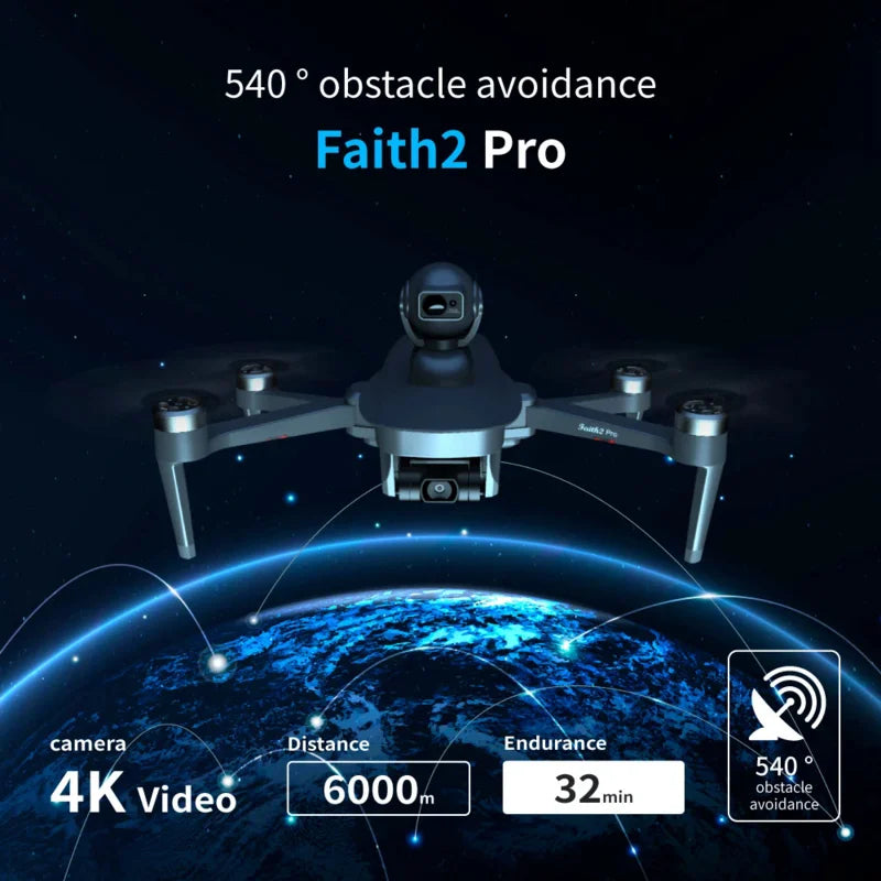 C-FLY Faith 2 Pro Drone Professional 540° Omnidirectional Obstacle, RiotNook, Other, c-fly-faith-2-pro-drone-professional-540-omnidirectional-obstacle-1274747732, Drones & Accessories, RiotNook