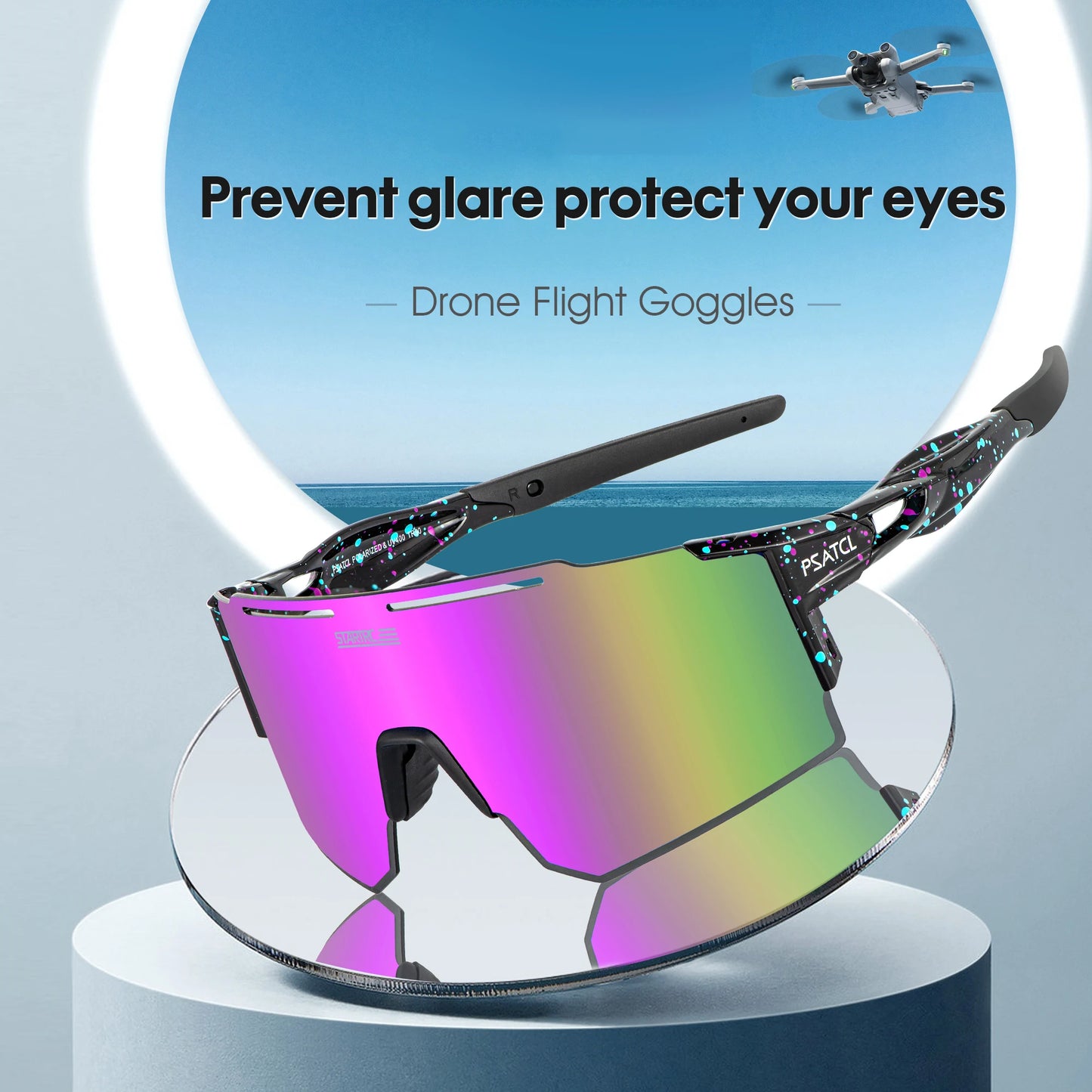 Drone Flight Goggles Anti-glare Prevent Glare Protect Eyes for DJI, RiotNook, Other, drone-flight-goggles-anti-glare-prevent-glare-protect-eyes-for-dji-261876419, Drones & Accessories, RiotNook
