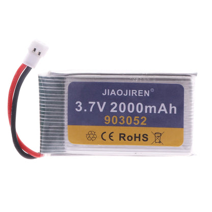 Upgraded 3.7V 2000mAh 903052 lipo Battery for KY601S SYMA X5 X5S X5C, RiotNook, Other, upgraded-3-7v-2000mah-903052-lipo-battery-for-ky601s-syma-x5-x5s-x5c-1361735804, Drones & Accessories, RiotNook