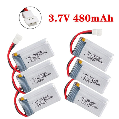 H31 Battery 752035 3.7V 480mAh Rechargeable Lipo Battery For H107 H31, RiotNook, Other, h31-battery-752035-3-7v-480mah-rechargeable-lipo-battery-for-h107-h31-1121321358, Drones & Accessories, RiotNook