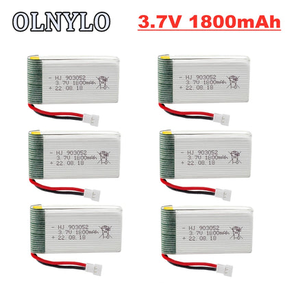 903052 3.7V 1800mAh Lipo Battery for Syma X5 X5C X5SW X5SC X5S X5SC-1, RiotNook, Other, 903052-3-7v-1800mah-lipo-battery-for-syma-x5-x5c-x5sw-x5sc-x5s-x5sc-1-488371830, Drones & Accessories, RiotNook