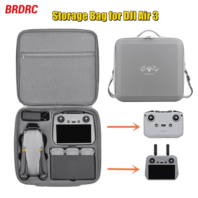 Storage Bag for DJI Air 3 Integrated Carrying Case Handbag Travel PU, RiotNook, Other, storage-bag-for-dji-air-3-integrated-carrying-case-handbag-travel-pu-1105387657, Drones & Accessories, RiotNook