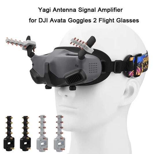 For DJI Avata Goggles 2 Flight Glasses Yagi Antenna Amplifier  Signal