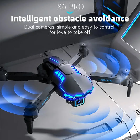 X6 Pro Drone With 4K Profession HD Dual Camera Foldable WiFi FPV Dron, RiotNook, Other, x6-pro-drone-with-4k-profession-hd-dual-camera-foldable-wifi-fpv-dron-1621182124, , RiotNook