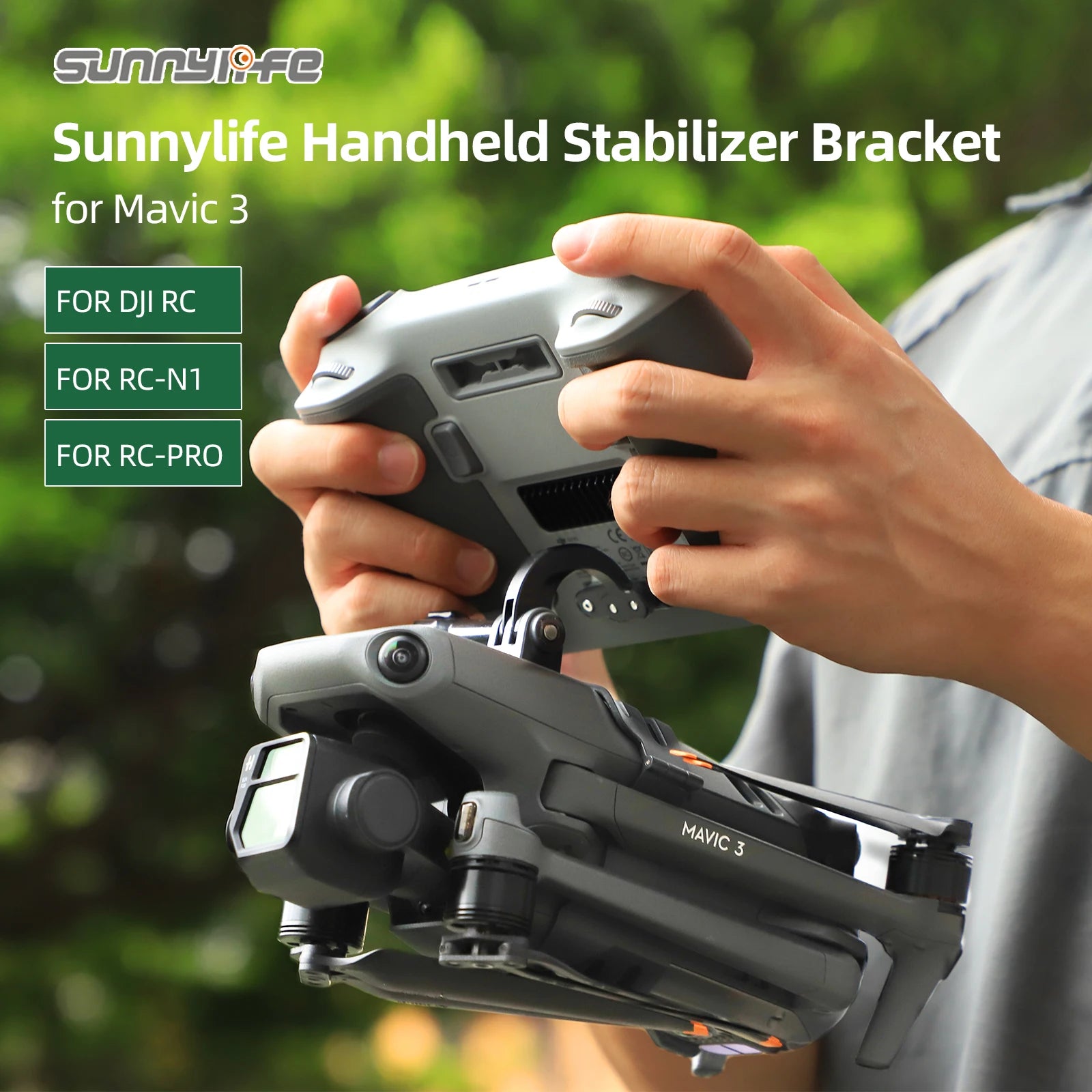 Sunnylife Handheld Gimbal Bracket Drone Stabilizer DJI RC PRO Holder, RiotNook, Other, sunnylife-handheld-gimbal-bracket-drone-stabilizer-dji-rc-pro-holder-1711809879, Drones & Accessories, RiotNook