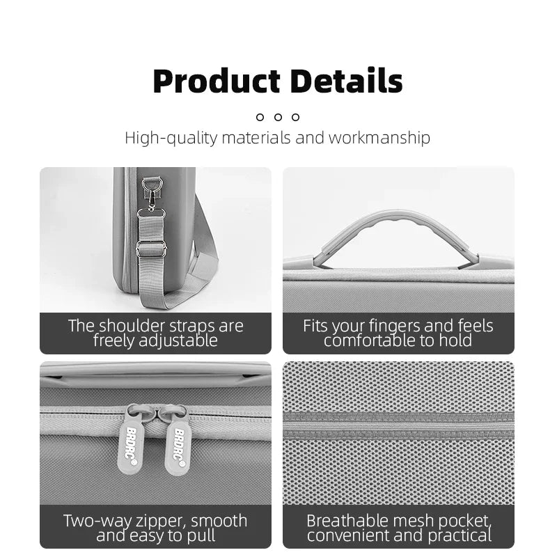 Storage Bag for DJI Air 3 Integrated Carrying Case Handbag Travel PU, RiotNook, Other, storage-bag-for-dji-air-3-integrated-carrying-case-handbag-travel-pu-1105387657, Drones & Accessories, RiotNook