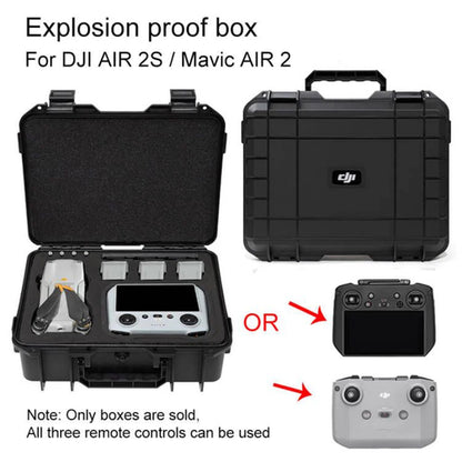 Explosion-Proof Box With Strap for DJI Mavic air2/air 2S Suitcase, RiotNook, Other, explosion-proof-box-with-strap-for-dji-mavic-air2-air-2s-suitcase-921684781, Drones & Accessories, RiotNook