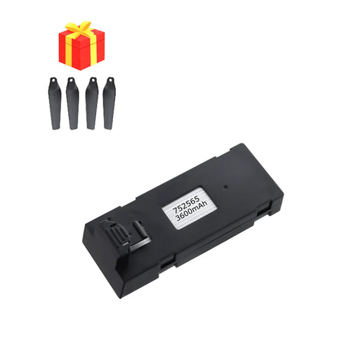 Li-po Battery 3.7V 3600mAh Replacement for RC E88 E88PRO Drone Battery, RiotNook, Other, li-po-battery-3-7v-3600mah-replacement-for-rc-e88-e88pro-drone-battery-925147722, Drones & Accessories, RiotNook