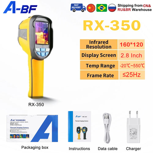 A-BF RX-350/RX-500 Industrial Infrared Thermal Imaging Camera, RiotNook, Other, a-bf-rx-350-rx-500-industrial-infrared-thermal-imaging-camera-687522053, Thermal Imagers, RiotNook