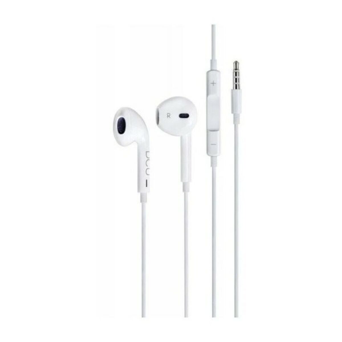 In ear headphones DCU 34151000 White, DCU Tecnologic, Electronics, Mobile communication and accessories, in-ear-headphones-dcu-34151000-white, Brand_DCU Tecnologic, category-reference-2609, category-reference-2642, category-reference-2847, category-reference-t-19653, category-reference-t-21312, category-reference-t-4036, category-reference-t-4037, computers / peripherals, Condition_NEW, entertainment, gadget, music, office, Price_20 - 50, telephones & tablets, Teleworking, RiotNook