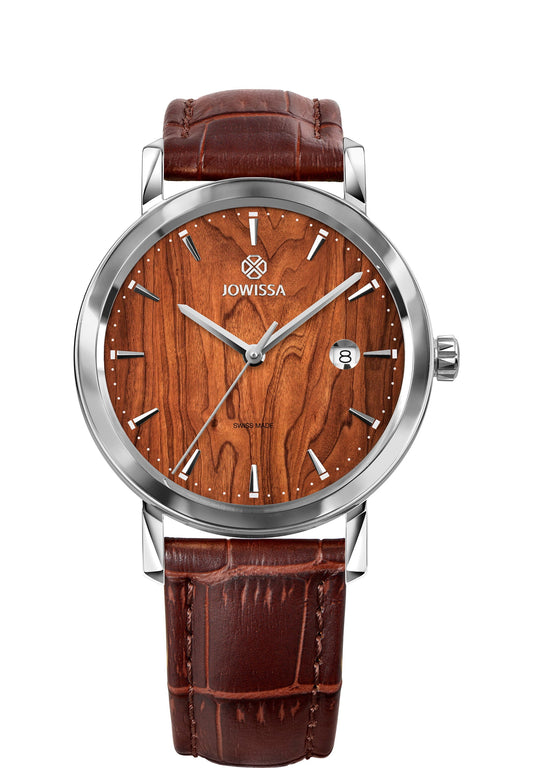 Magno Swiss Men's Watch J4.277.L, Jowissa, Watches, magno-swiss-mens-watch-j4-277-l-1089523400, 2019, 2020, brown, Calendar, category-reference-2994, EN Quartz, Flag--Swiss Made, Genuine Leather, Leather, Magno, male, NOT_archived, order--544, related--J4.276.L, Second Hand, silver, Silver / Brown, size--40mm, Stainless Steel, Swiss Men's Watch, synced, Time Scale, with cut, Wrist Watch, RiotNook