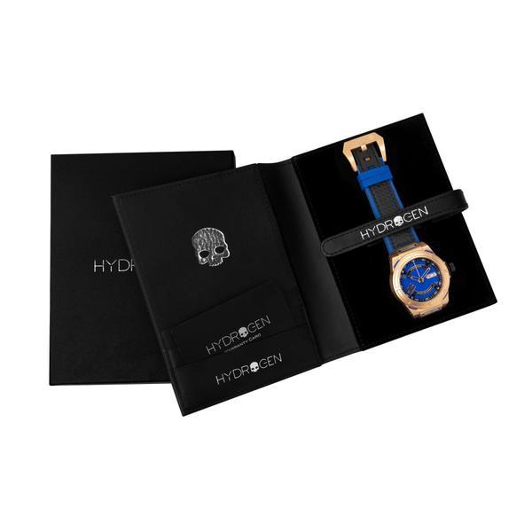 Otto Blue Rose Gold, Otto, Watches, otto-rosegold-blue-black-989810135, category-reference-2994, Colour: Black, Colour: Blue, Colour: Rose Gold, Material: Injected Silicone, MEN, producttabs02, shipping, Size: 40 mm, Strap: Black, Strap: Blue, VariantMatch:Otto2, RiotNook