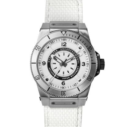 Sportivo Silver White, Otto, Watches, sportivo-silver-white-586762771, category-reference-2994, Colour: Silver, Material: Injected Silicone, MEN, producttabs02, shipping, Size: 42 mm, Strap: White, VariantMatch:Sportivo1, RiotNook