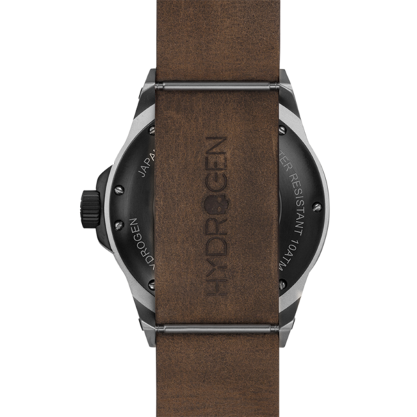 Vento Silver Black Leather, Otto, Watches, vento-silver-black-brown-927126273, category-reference-2994, Colour: Black, Colour: Silver, Material: Artisanal Leather, MEN, producttabs02, shipping, Size: 44 mm, Strap: Brown, VariantMatch:Vento4, RiotNook