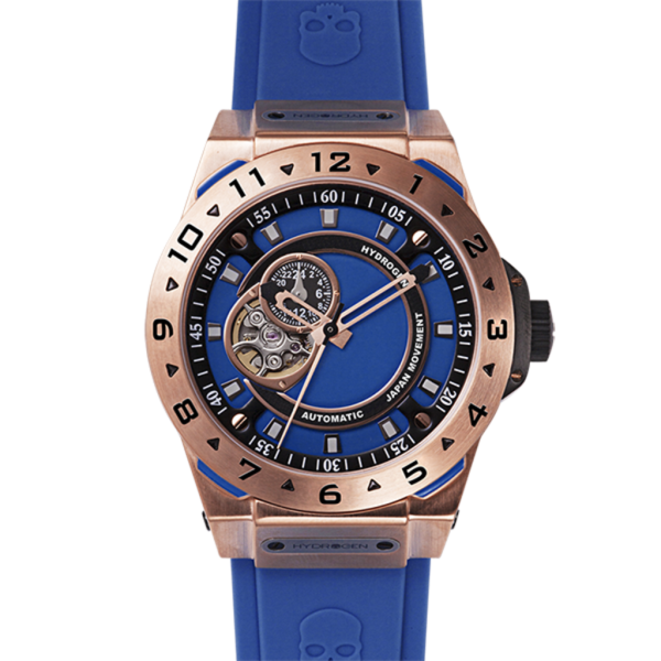 Vento Blue Rose Gold, Otto, Watches, vento-rosegold-blue-529139098, category-reference-2994, Colour: Rose Gold, Material: Injected Silicone, MEN, producttabs02, shipping, Size: 44 mm, Strap: Blue, VariantMatch:Vento2, RiotNook