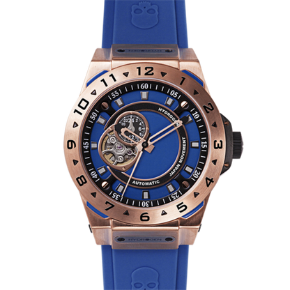 Vento Blue Rose Gold, Otto, Watches, vento-rosegold-blue-529139098, category-reference-2994, Colour: Rose Gold, Material: Injected Silicone, MEN, producttabs02, shipping, Size: 44 mm, Strap: Blue, VariantMatch:Vento2, RiotNook