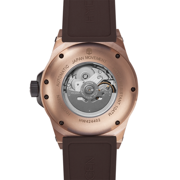 Vento Brown Rose Gold, Otto, Watches, vento-rosegold-brown-955637714, category-reference-2994, Colour: Rose Gold, Material: Injected Silicone, MEN, producttabs02, shipping, Size: 44 mm, Strap: Brown, VariantMatch:Vento2, RiotNook