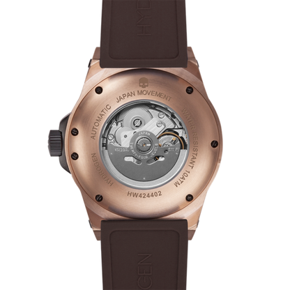 Vento Brown Rose Gold, Otto, Watches, vento-rosegold-brown-955637714, category-reference-2994, Colour: Rose Gold, Material: Injected Silicone, MEN, producttabs02, shipping, Size: 44 mm, Strap: Brown, VariantMatch:Vento2, RiotNook