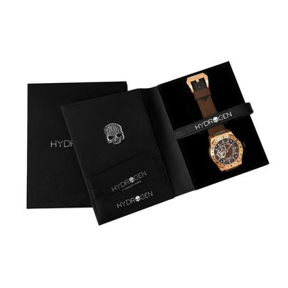 Vento Brown Rose Gold, Otto, Watches, vento-rosegold-brown-955637714, category-reference-2994, Colour: Rose Gold, Material: Injected Silicone, MEN, producttabs02, shipping, Size: 44 mm, Strap: Brown, VariantMatch:Vento2, RiotNook