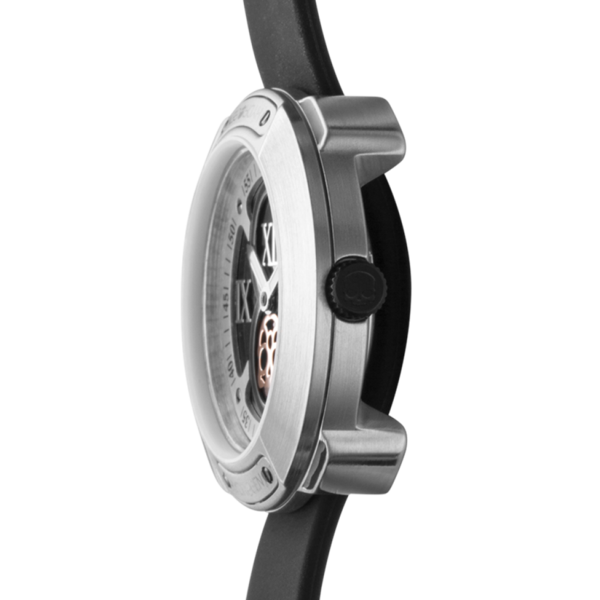 Vista Roman Silver Black, Otto, Watches, vista-silver-black-roman-85105612, category-reference-2995, Colour: Silver, Material: Injected Silicone, producttabs02, shipping, Size: 29 mm, Strap: Black, VariantMatch:Vista1, WOMEN, RiotNook