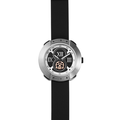 Vista Roman Silver Black, Otto, Watches, vista-silver-black-roman-85105612, category-reference-2995, Colour: Silver, Material: Injected Silicone, producttabs02, shipping, Size: 29 mm, Strap: Black, VariantMatch:Vista1, WOMEN, RiotNook