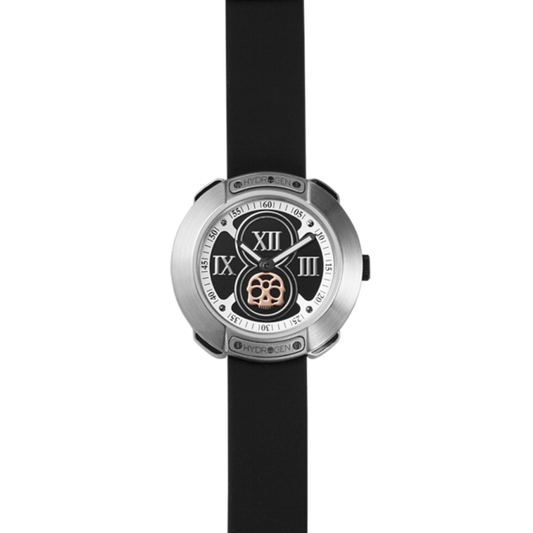 Vista Roman Silver Black, Otto, Watches, vista-silver-black-roman-85105612, category-reference-2995, Colour: Silver, Material: Injected Silicone, producttabs02, shipping, Size: 29 mm, Strap: Black, VariantMatch:Vista1, WOMEN, RiotNook