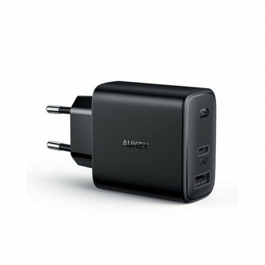 Wall Charger Aukey, Aukey, Electronics, Mobile communication and accessories, wall-charger-aukey, Brand_Aukey, category-reference-2609, category-reference-2617, category-reference-2621, Condition_NEW, ferretería, networks/wiring, Price_20 - 50, telephones & tablets, RiotNook