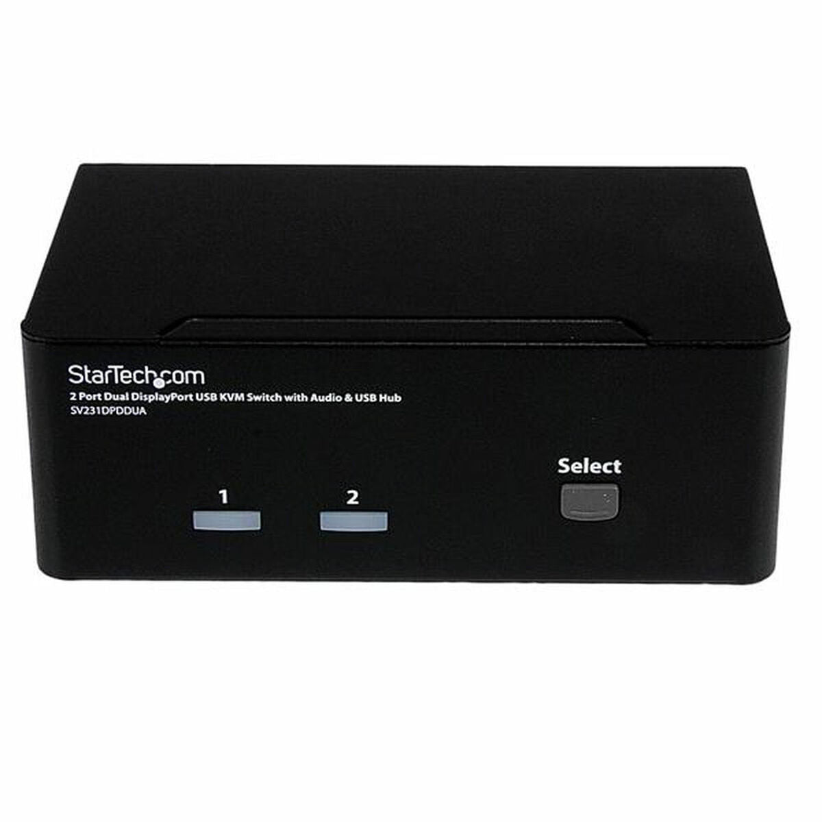 2-Port KVM Switch Startech SV231DPDDUA Black, Startech, Computing, Components, 2-port-kvm-switch-startech-sv231dpddua-black-1, :Ultra HD, Brand_Startech, category-reference-2609, category-reference-2831, category-reference-2832, Condition_NEW, networks/wiring, Price_400 - 500, Teleworking, RiotNook