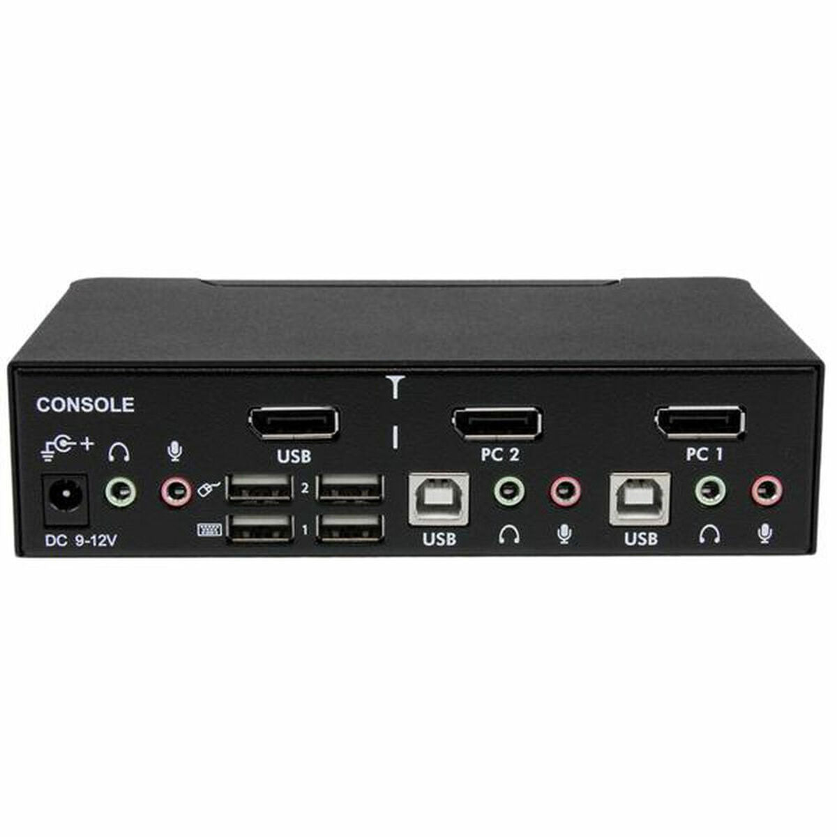 2-Port KVM Switch Startech SV231DPUA, Startech, Computing, Components, 2-port-kvm-switch-startech-sv231dpua, :Ultra HD, Brand_Startech, category-reference-2609, category-reference-2831, category-reference-2832, Condition_NEW, networks/wiring, Price_200 - 300, Teleworking, RiotNook