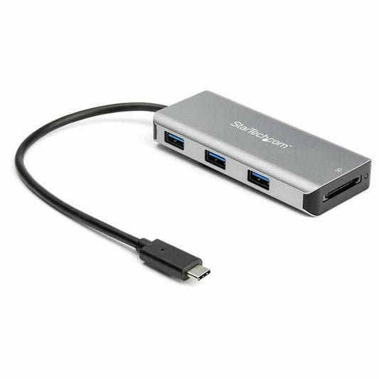 3-Port USB Hub Startech HB31C3ASDMB          Silver, Startech, Computing, Accessories, 3-port-usb-hub-startech-hb31c3asdmb-silver-1, Brand_Startech, category-reference-2609, category-reference-2803, category-reference-2809, computers / components, Condition_NEW, Price_50 - 100, RiotNook