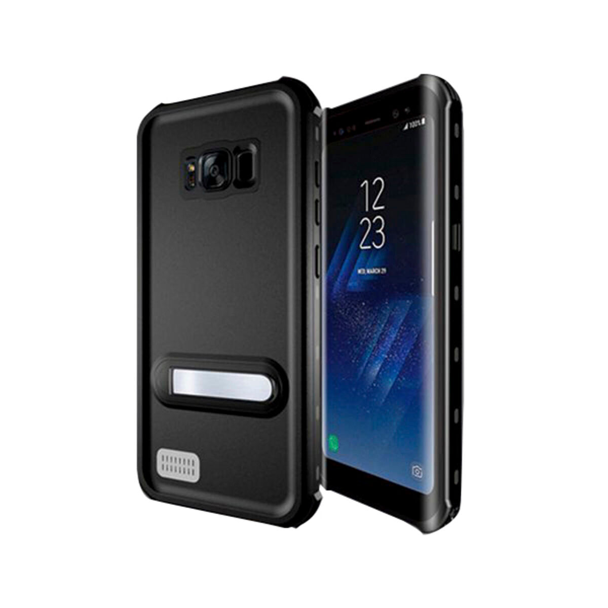 Waterproof case Samsung Galaxy S8 KSIX Aqua Case Black Transparent, KSIX, Electronics, Mobile communication and accessories, waterproof-case-samsung-galaxy-s8-ksix-aqua-case-black-transparent, Brand_KSIX, category-reference-2609, category-reference-2617, category-reference-2620, Condition_NEW, Price_10 - 20, telephones & tablets, RiotNook