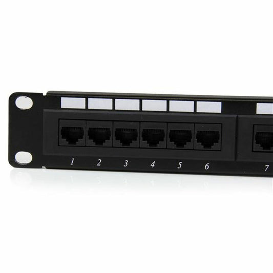 24-port UTP Category 6 Patch Panel Startech C6PANEL24, Startech, Industry, companies and science, Industrial electricity, 24-port-utp-category-6-patch-panel-startech-c6panel24, Brand_Startech, category-reference-2609, category-reference-2831, category-reference-2838, Condition_NEW, networks/wiring, Price_50 - 100, RiotNook
