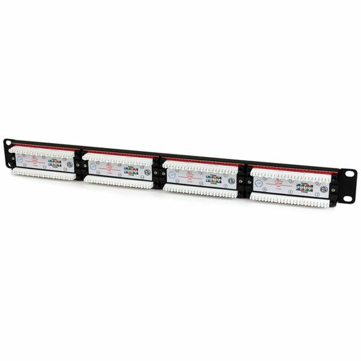 24-port UTP Category 6 Patch Panel Startech C6PANEL24, Startech, Industry, companies and science, Industrial electricity, 24-port-utp-category-6-patch-panel-startech-c6panel24, Brand_Startech, category-reference-2609, category-reference-2831, category-reference-2838, Condition_NEW, networks/wiring, Price_50 - 100, RiotNook